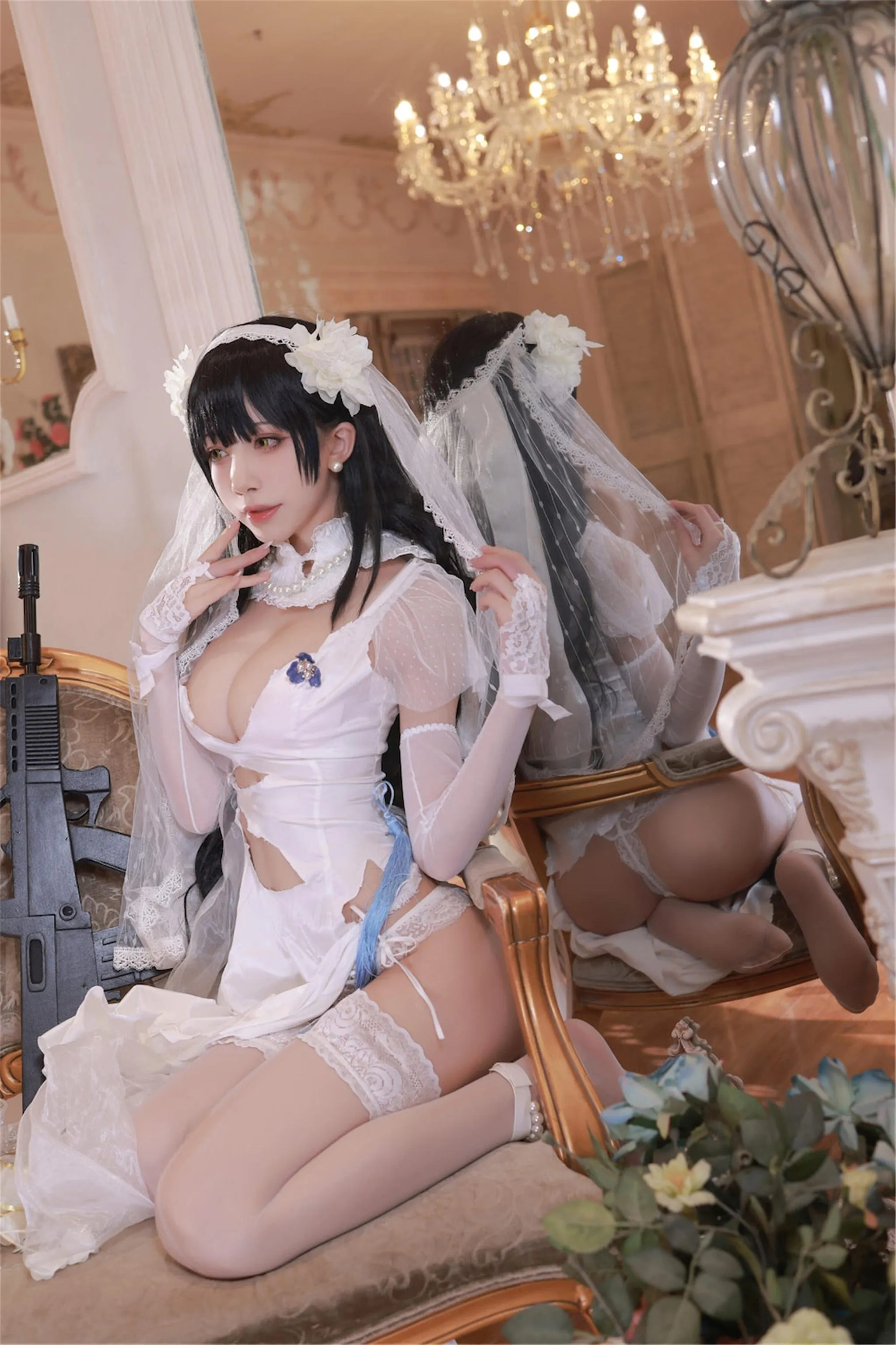 水淼Aqua – NO.87 少女前线 OTS14＆Type95 [77P]插图